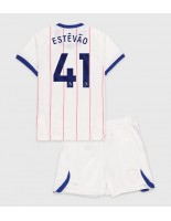 Chelsea Estevao Willian #41 Alternativní dres pro děti 2026-27 Krátký Rukáv (+ trenýrky)